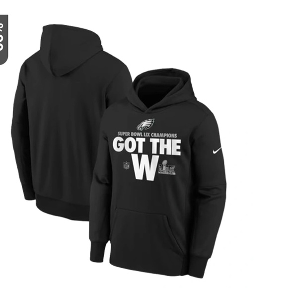 Nike Philadelphia Eagles Super Bowl LIX Champions Parade Hoodie - Picture 1 of 7